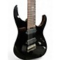 Used Ibanez RGMS7 BLACK  Solid Body Electric Guitar