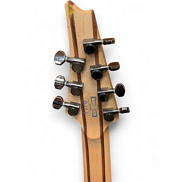 Used Ibanez RGMS7 BLACK  Solid Body Electric Guitar