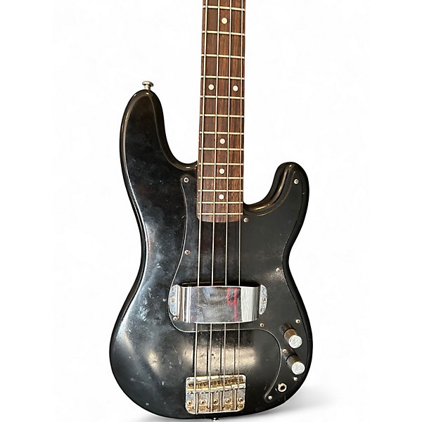 Used Partscaster HOT ROD MINI BASS BLACK Electric Bass Guitar