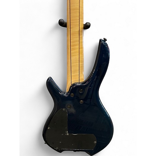 Used Wilcox Lightwave SABRE BLUE Electric Bass Guitar