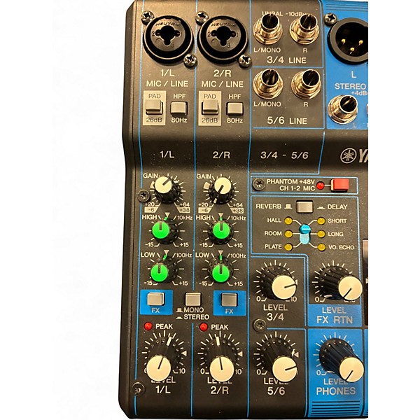 Used Yamaha MG06X Unpowered Mixer