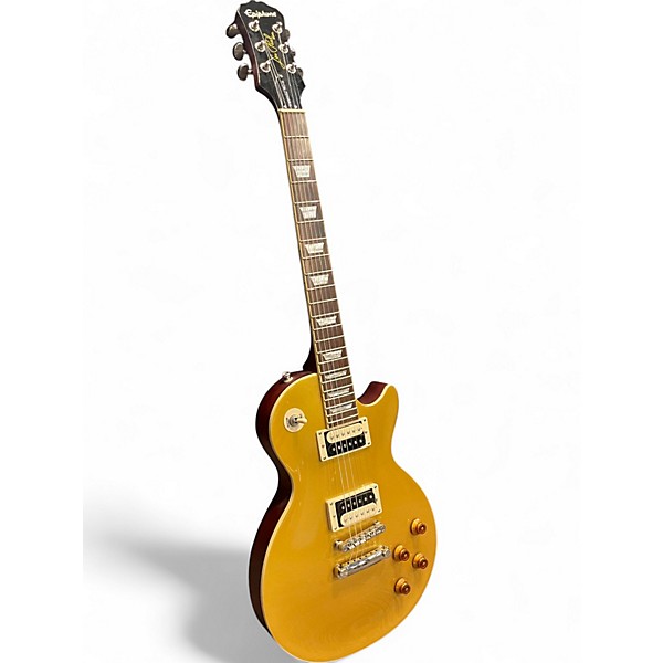 Used Epiphone Les Paul Traditional PRO III Gold Top Solid Body Electric Guitar