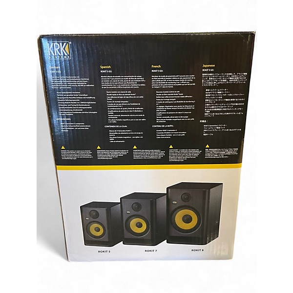 Used KRK ROKIT 5 (Pair) Powered Monitor