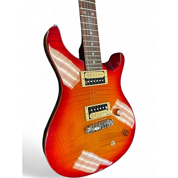 Used PRS SE Custom 22 Cherry Sunburst Solid Body Electric Guitar