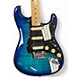 Used Fender Player Stratocaster HSS Plus Top Blue Burst Solid Body Electric Guitar