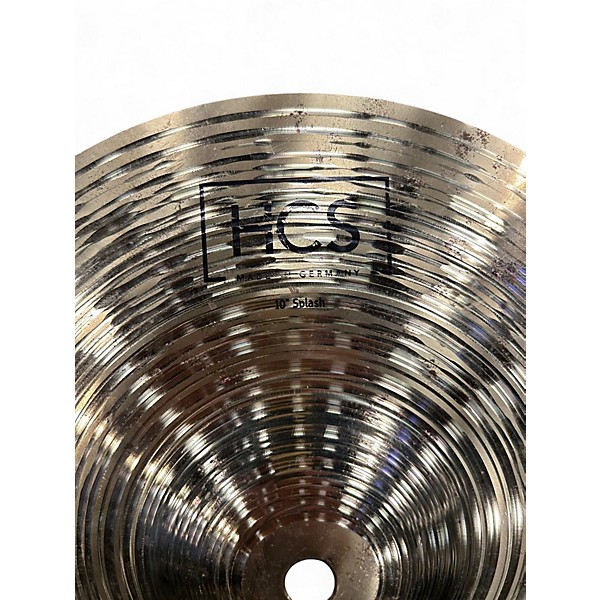 Used MEINL 10in HCS Splash Cymbal