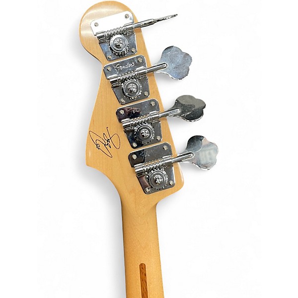 Used Fender Geddy Lee Signature Jazz Bass 3 Tone Sunburst Electric Bass Guitar