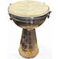 Used Mid East Mfg  Metal Darbuka Hand Drum