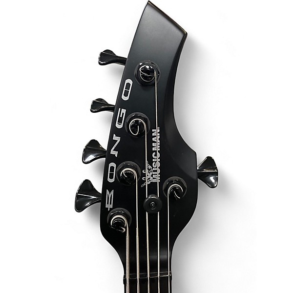 Used Ernie Ball Music Man Bongo 5 HH Black Electric Bass Guitar