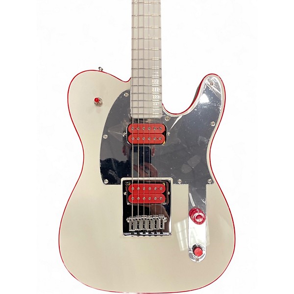 Used Fender John 5 Signature Ghost White Solid Body Electric Guitar