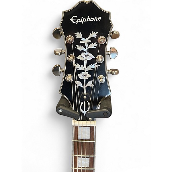 Used Epiphone Emperor Swingster Black Hollow Body Electric Guitar