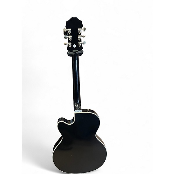 Used Epiphone Emperor Swingster Black Hollow Body Electric Guitar
