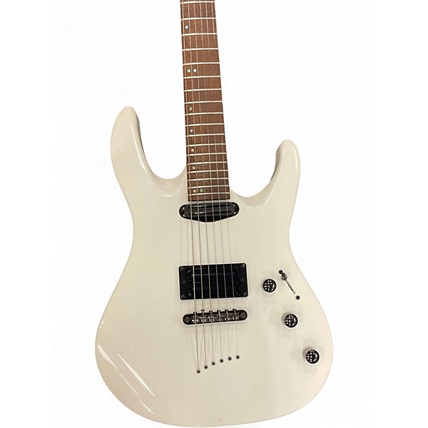 Used Mitchell MD200 White Solid Body Electric Guitar