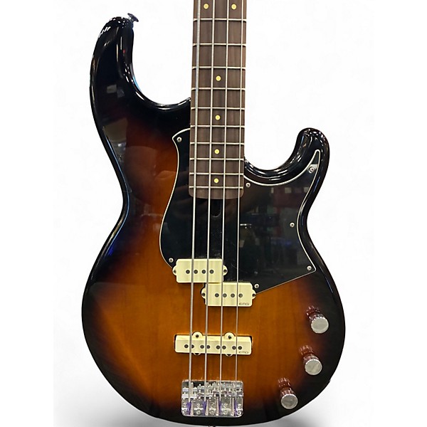 Used Yamaha bb434 2 Tone Sunburst Electric Bass Guitar