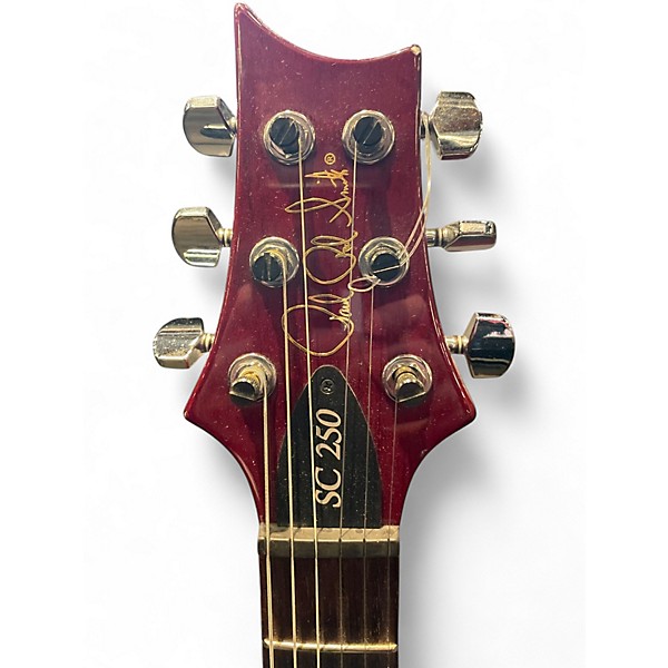 Used PRS SC250 Amber Solid Body Electric Guitar