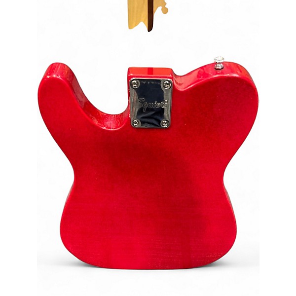 Used Squier Bullet Telecaster SPARKLE RED Solid Body Electric Guitar
