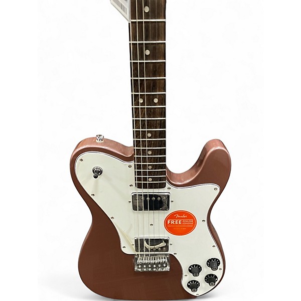 Used Squier AFFINITY DELUXE TELECASTER Burgundy Mist Solid Body Electric Guitar