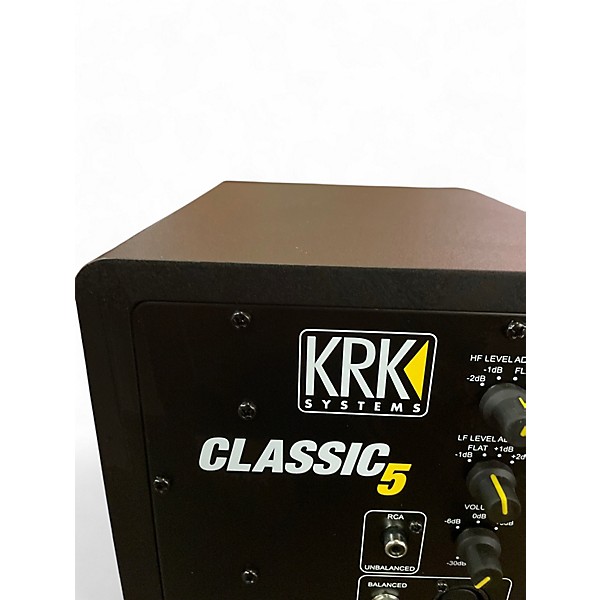 Used KRK CLASSIC 5 PAIR Powered Monitor