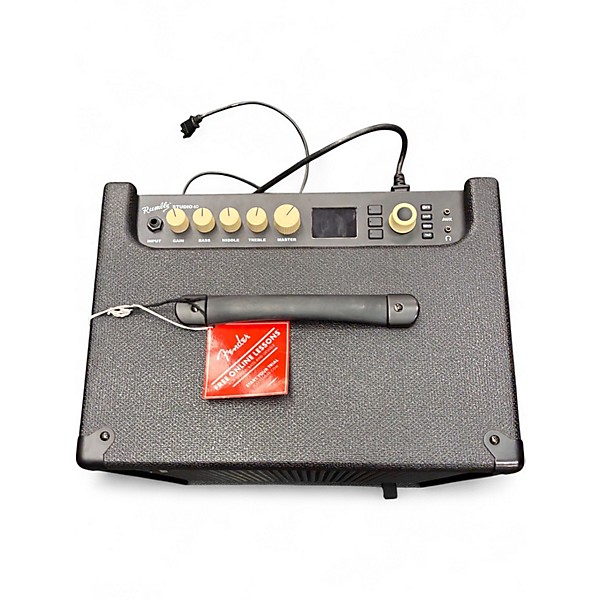 Used Fender rumble studio 40 Bass Combo Amp