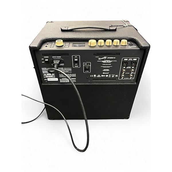 Used Fender rumble studio 40 Bass Combo Amp