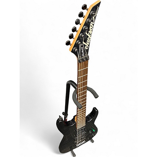 Used Jackson STEALTH EX Black Solid Body Electric Guitar