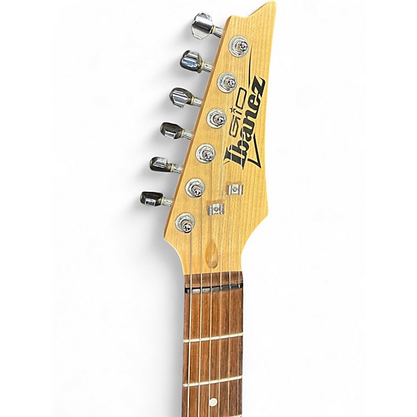 Used 2016 Ibanez Gio Ax Blue Solid Body Electric Guitar