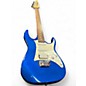 Used 2016 Ibanez Gio Ax Blue Solid Body Electric Guitar