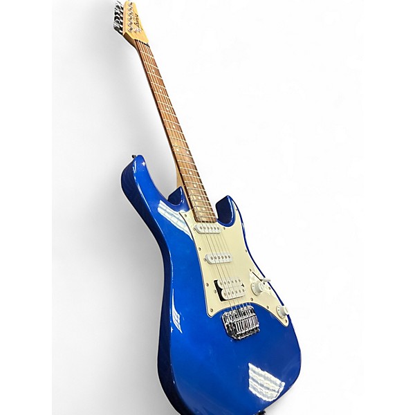 Used 2016 Ibanez Gio Ax Blue Solid Body Electric Guitar