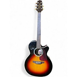 Used Takamine GN710CE 2 Color Sunburst Acoustic Electric Guitar
