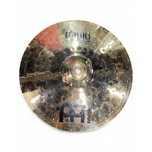 Used MEINL 14in CLASSICS CUSTOM MEDIUM HIHAT PAIR Cymbal