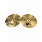 Used MEINL 14in HCS Hi Hat Pair Cymbal thumbnail