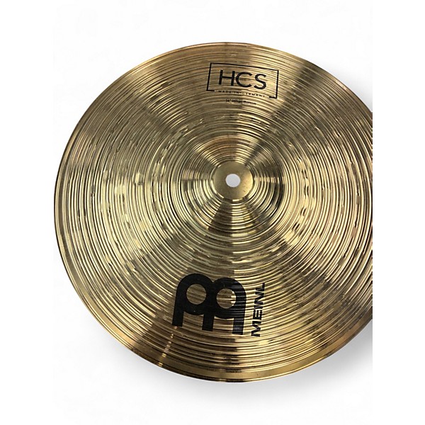 Used MEINL 14in HCS Hi Hat Pair Cymbal