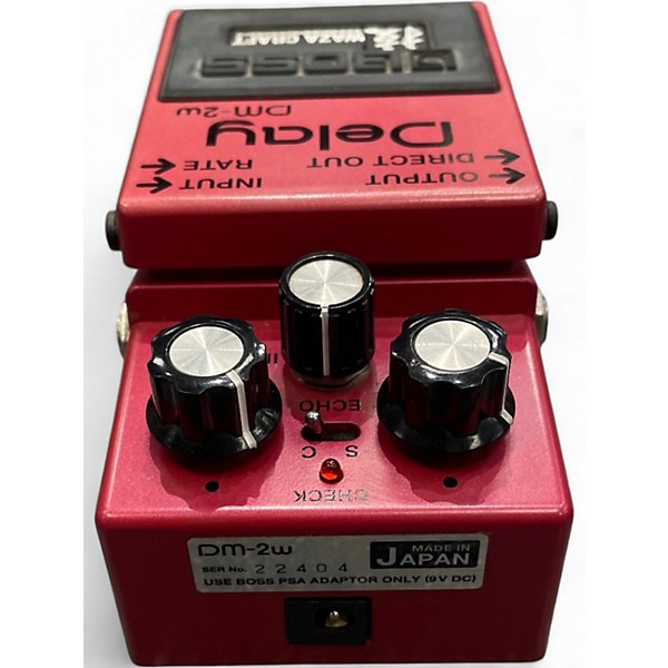 Used BOSS DM2W Delay Waza Craft Effect Pedal