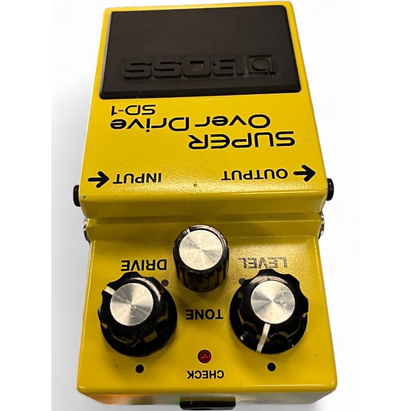 Used BOSS SD1 Super Overdrive Effect Pedal