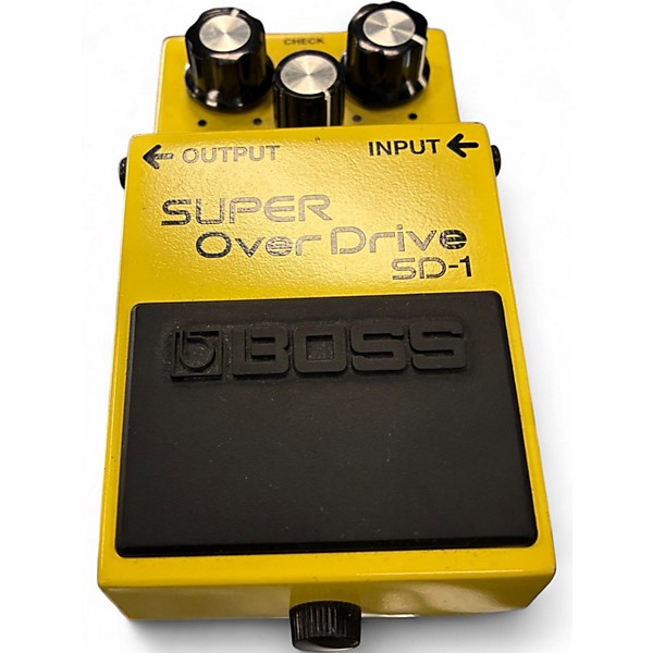 Used BOSS SD1 Super Overdrive Effect Pedal