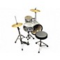 Used SPL 3 Piece lil kicker Metallic Silver Drum Kit