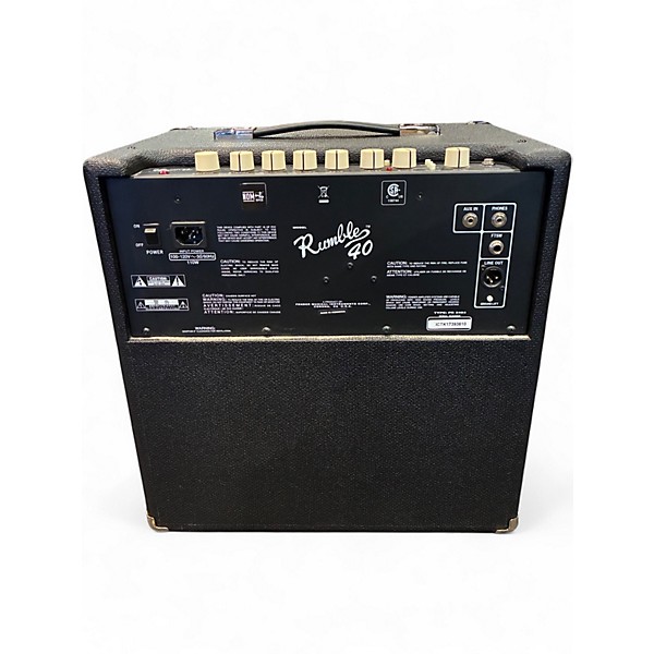 Used Fender Rumble 40 1x10 40W Bass Combo Amp