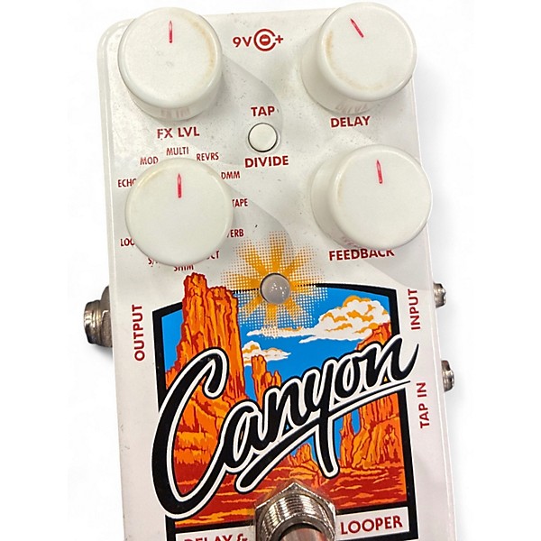Used 2025 Electro-Harmonix Canyon Delay and Looper Effect Pedal