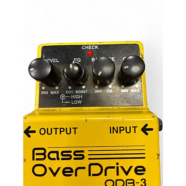 Used 2010s BOSS ODB3 Bass Overdrive Bass Effect Pedal