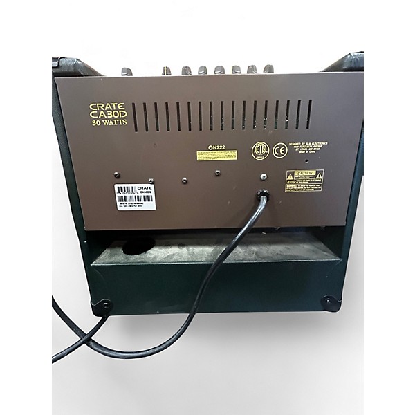 Used Crate CA30DG Taos Acoustic Guitar Combo Amp