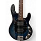 Used Ernie Ball Music Man StingRay Special HH Blue Burst Electric Bass Guitar