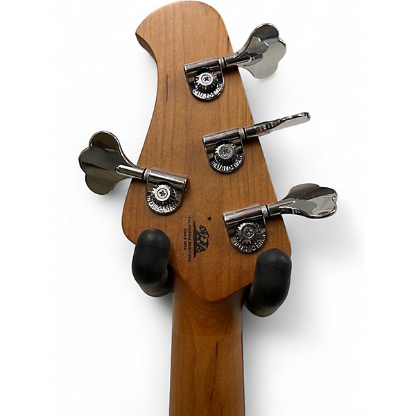 Used Ernie Ball Music Man StingRay Special HH Blue Burst Electric Bass Guitar