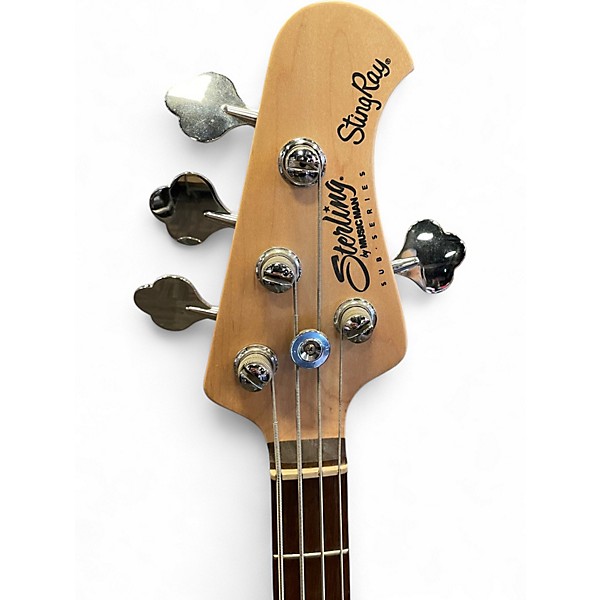 Used Sterling by Music Man Ray4 Black Electric Bass Guitar
