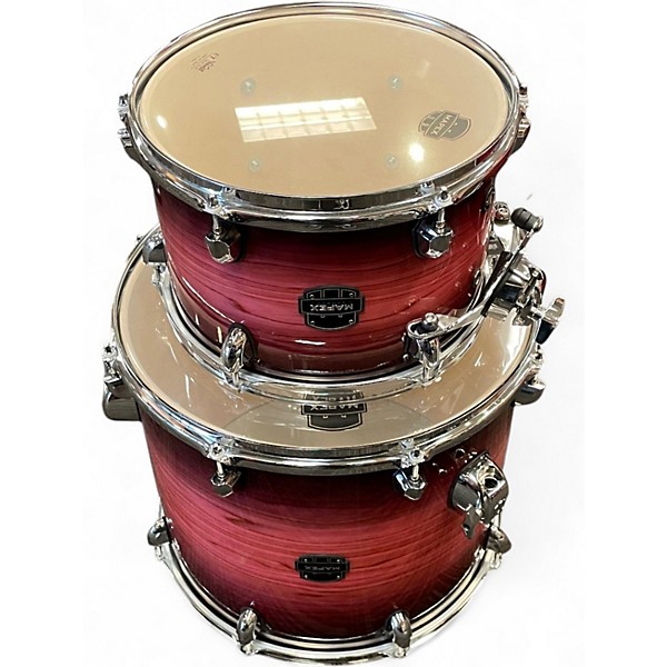 Used Mapex 6 Piece Armory Studioease Tanzanite Burst Drum Kit