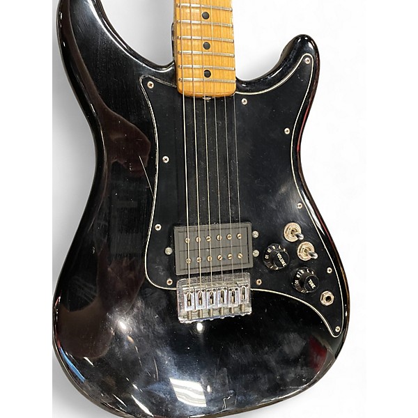 Vintage 1981 Fender LEAD 1 Black Solid Body Electric Guitar