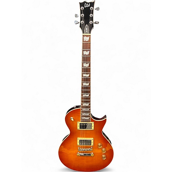 Used ESP LTD EC256 Tiger Eye Solid Body Electric Guitar