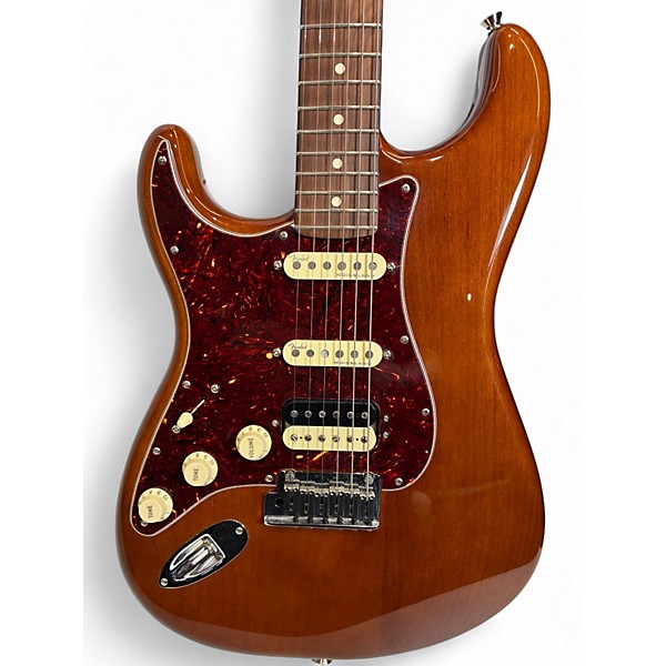 Used Fender american hss strat brown Solid Body Electric Guitar