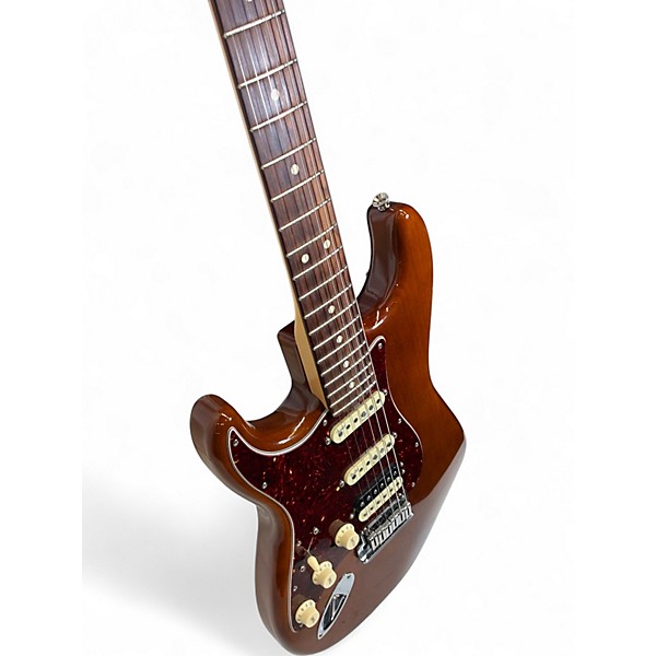 Used Fender american hss strat brown Solid Body Electric Guitar