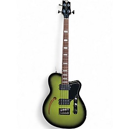 Used Reverend DUB KING Green Electric Bass Guitar