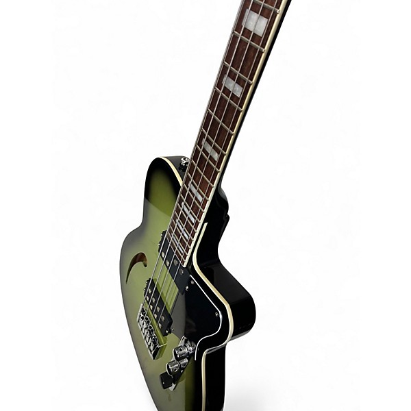 Used Reverend DUB KING Green Electric Bass Guitar